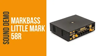 Markbass Little Mark 58R - Sound Demo (no talking)