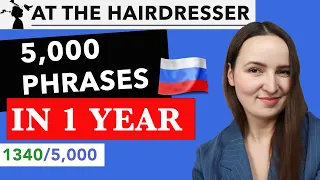 LEARN 5,000 RUSSIAN PHRASES IN 1 YEAR  |  1340 /5000