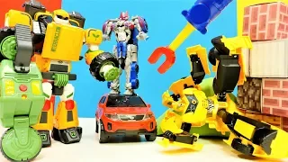 Transformers oyunu. Tobot T Bumble Bee'yi kaçırıyor!