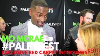 Mo McRae interviewed at PaleyFest Fall Preview 2016 for Pitch #PITChonFOX #PaleyFest