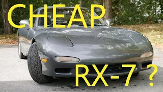 Bought a CHEAP Mazda RX7 FD as my new BUILD : Is the GAMBLE worth it ?