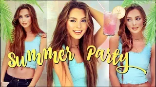 Summer Party Makeup & Hair Tutorial | Wearable Mermaid