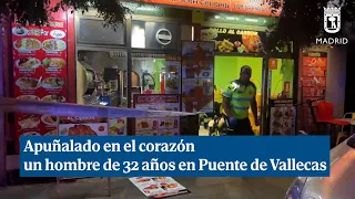 Un hombre en estado muy grave tras ser apuñalado en el corazón en un kebab de Vallecas