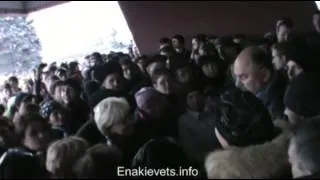 Диалог Валерия Олейника на митинге 5 марта 2014 года в городе Енакиево