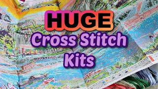 The BIGGEST CROSS STITCH KITS You Have Ever Seen!  AliExpress Haul - Part 1