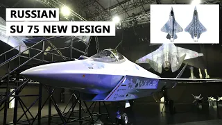 Su-75 Checkmate Fighter Jet Concept Reveals Major Design Changes for Enhanced Performance