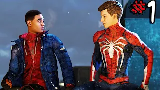 Spider-Man: Miles Morales - Part 1 - Miles and Peter Unite to Battle Rhino! | EPIC Team-Up