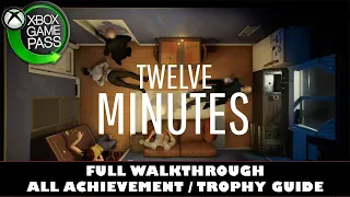 Twelve Minutes 100% Full Game Walkthrough | ALL Endings | ALL Achievement / Trophy Guide