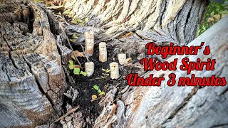 Beginner's Wood Spirit Under 3 Minutes