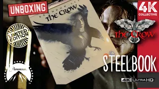 The Crow 4K UltraHD Blu-ray steelbook Unboxing