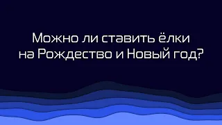 365 | 119. Можно ли ставить ёлки на Рождество и Новый год?