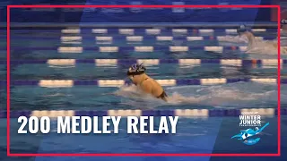 Women's 200 Medley Relay A Final | 2022 Speedo Winter Junior Championships East