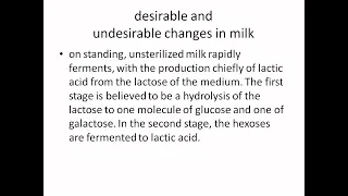 Unit IV Milk Microbiology Part IV