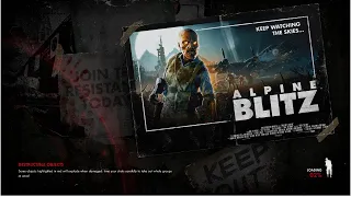 Zombie Army 4 Dead War DLC Mission 5 : Alpine Blitz Gameplay HD 1080p 60fps