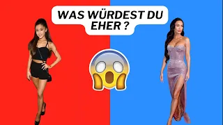 Was würdest du eher ? Unmögliche Fragen!!!