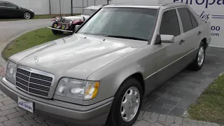 The W124 Mercedes-Benz cars like this 1995 E320 sedan are the last great German-engineered Benzes