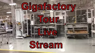 Тесла Gigafactory Тур по фабрике! Прямой 2016 Полный Полный тур