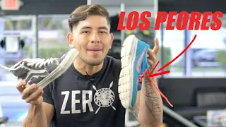 LOS PEORES ZAPATOS PARA ENTRENAR!