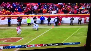 Colts drop most wide open catch