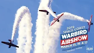 2019 Space Coast Warbird Airshow Highlights