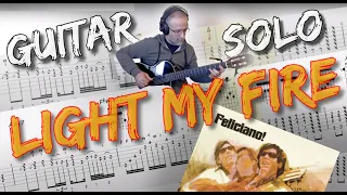 José Feliciano Guitar Solo Light my fire TAB (slow 82bpm)