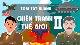 Tóm tắt nhanh Thế Chiến 2 | Chiến tranh thế giới lần thứ 2 | Kênh tóm tắt lịch sử - Ez Sử !