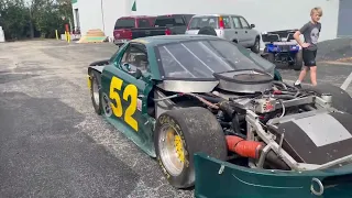 '85 Derhaag Trans Am Racecar Idling