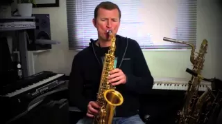 Saxophone Lesson - Baker Street - How to play on Saxophone