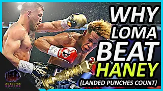 Why Vasyl Lomachenko Beat Devin Haney (Landed Punches Count Rebirth) - Artorias Boxing