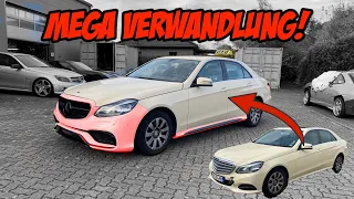 Das fake TAXI AMG Bodykit ist verbaut!