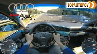 Audi A6 C4 2.6 V6 (110kW) |47| 4K TEST DRIVE POV - SOUND, ACCELERATION & DIRTY DRIFT?!🔸TopAutoPOV