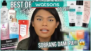 BEST OF WATSONS 2019! ALSO SKIN CARE & BEAUTY PRODUCTS NA NAKAKAKINIS! PARA GLASS SKIN ANG 2020!