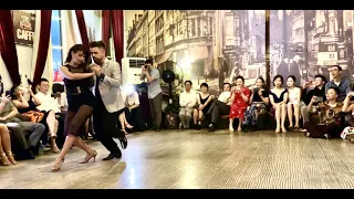 Rodrigo Fonti & Majo Martirena, May 2023, 1 of 4. Shenzhen, China, dance w/ Duo Fuertes Varnerin