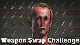 Elden Ring, But I Have To Use Every Weapon I Pick Up | Elden Ring Weapon Swap Challenge