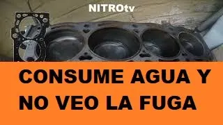 PORQUE MI CARRO CONSUME AGUA Y NO VEO LA FUGA