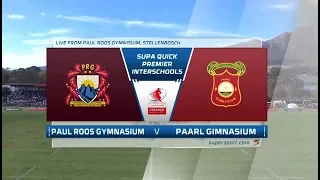 Premier Interschools Rugby | Paul Roos Gymnasium vs Paarl Gimnasium