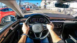 NEW Volkswagen Arteon 2021 (2.0 TSI 190 HP) | POV Test Drive #699 Joe Black