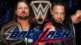 Ignite (Alan Walker) Shinsuke Nakamura vs AJ Styles (Backlash 2018) Highlights HD!!