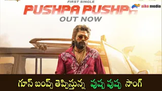 గూస్ బంప్స్ తెప్పిస్తున్న పుష్ప పుష్ప సాంగ్ | pushpa2firstsinglelyricalvideo | Aiko Media