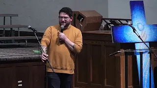 Asbury outpouring 2/20/2023 Tue evening message by Rev. Zach Meerkreebs.