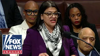 Rashida Tlaib speaks out on House floor as lawmakers move to censure her