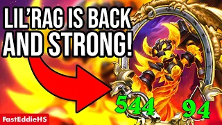 Scaling with the NEW LIL'RAG! | Hearthstone Battlegrounds