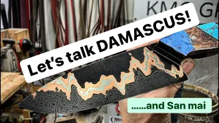 Lets Talk about DAMASCUS STEEL!!!