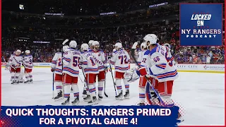 Can the Rangers go up 3-1 on the Panthers??? Breaking down Game 3 win and what's ahead on LO NHL!