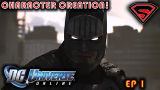 DCUO WALKTHROUGH 2020 EP 1 - CHARACTER CREATION AND STARTING OUT IN THE GAME