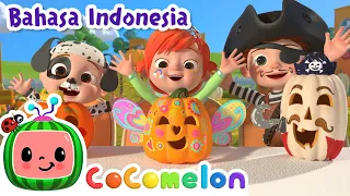 🎃Ladang Labu - Lagu Halloween🎃 | CoComelon Bahasa Indonesia - Lagu Anak Anak | Nursery Rhymes🍉