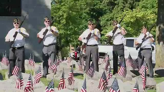 Memorial Day service at Forest Lawn Cemetery