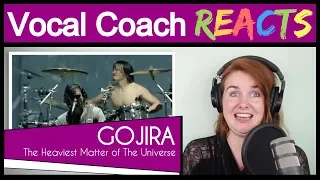 Vocal Coach reacts to Gojira - The Heaviest Matter of The Universe (Joe Duplantier Live)