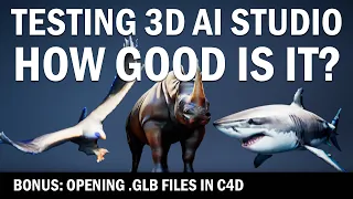 Test out 3D A.I. Studio with me | Some Impressive Results