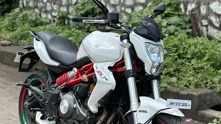 Benelli TNT 300i 2024 Walk around and Exhaust Sound Review(Raw Hindi)